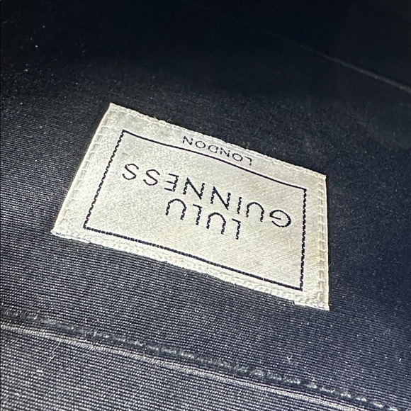 Lulu Guinness Monochrome Boutique Wool Handbag - Picture 8 of 10